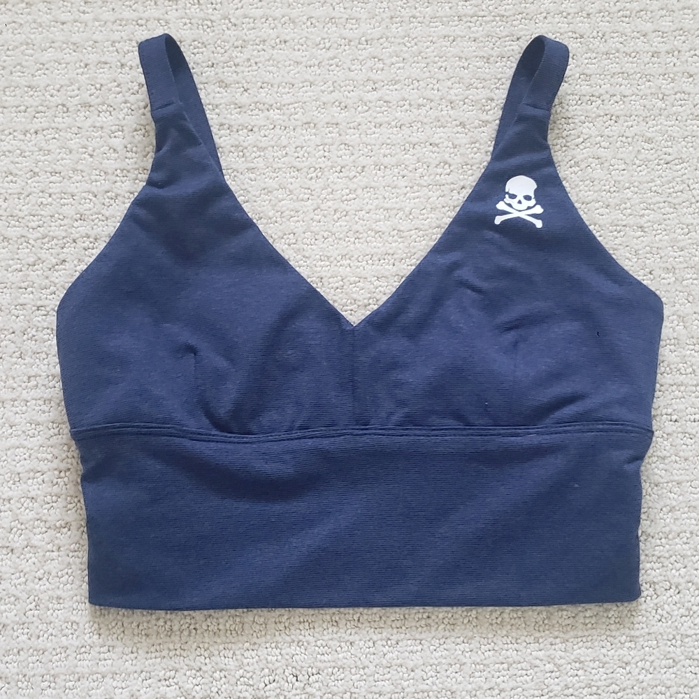 Navy Blue Soulcycle Sports Bra